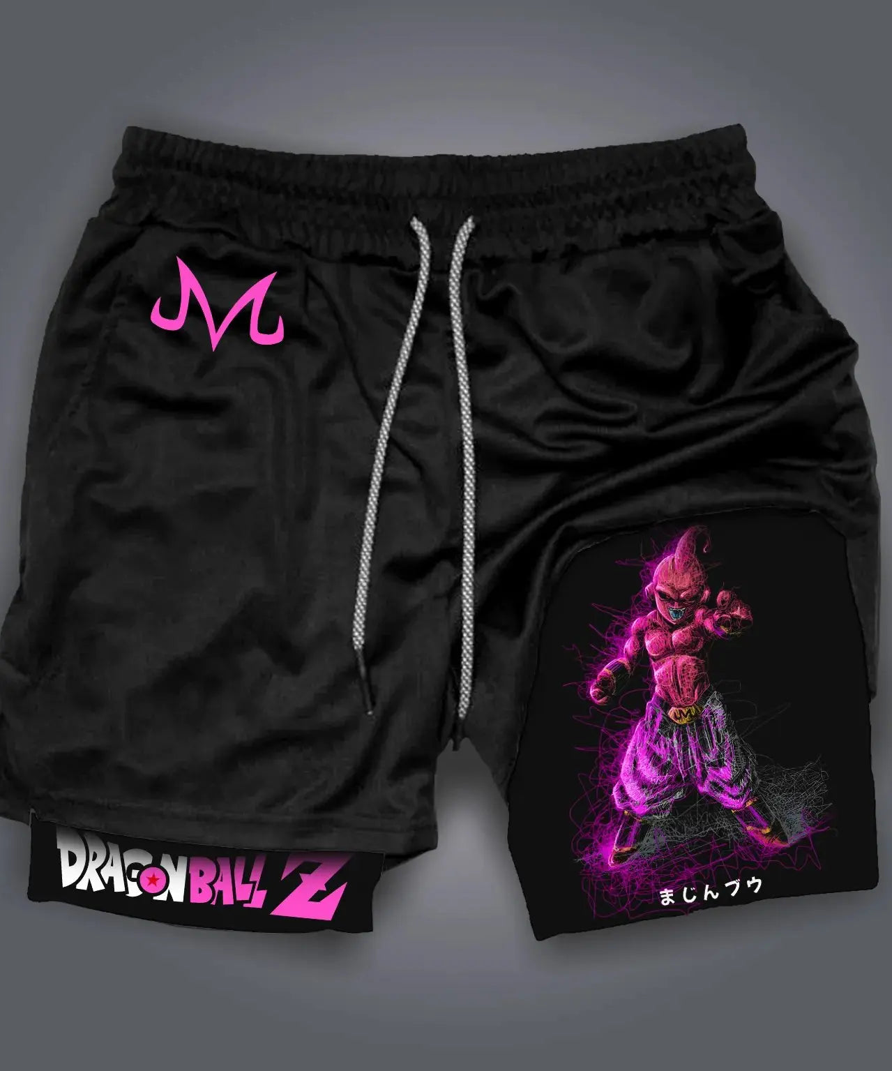 Dragon Ball Anime Men's Shorts Sportswear Quick Dry Gym Pants Double-layer 2 in 1 Shorts Y2k Summer Breathable Streetwear