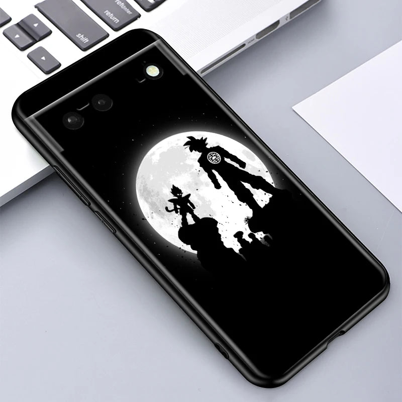 Dragon Ball Z Shockproof Silicone Case – Google Pixel 4 to 9 Series