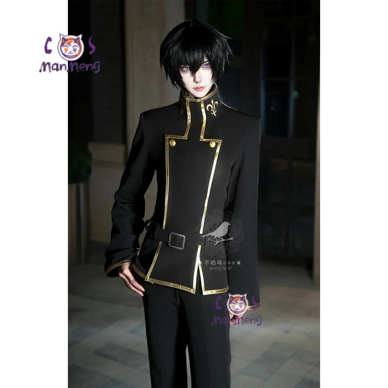 C.C  Cosplay Lelouch Lamp Rouge C.C Costume College Uniform Shirt Pants Dress JK Set Party Halloween Woman Man Outfit