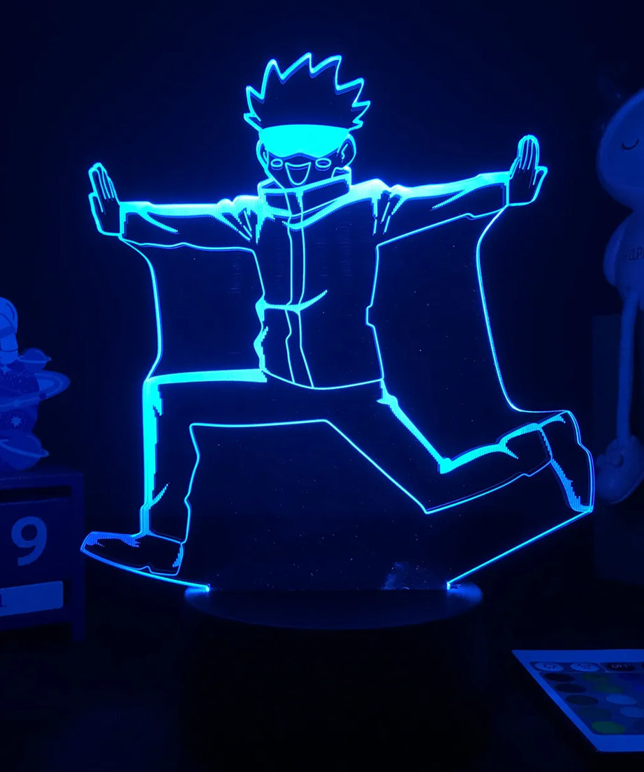 Anime Lamp Satoru Gojo Jujutsu Kaisen Led Night Light for Birthday Gift Jujutsu Kaisen Nightlight Satoru Gojo Lamp Drop Shipping