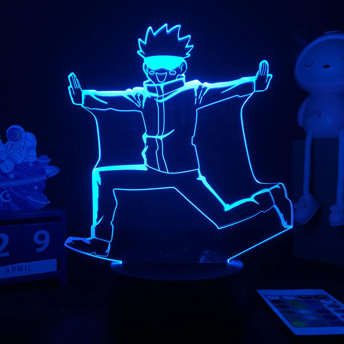 Anime Lamp Satoru Gojo Jujutsu Kaisen Led Night Light for Birthday Gift Jujutsu Kaisen Nightlight Satoru Gojo Lamp Drop Shipping