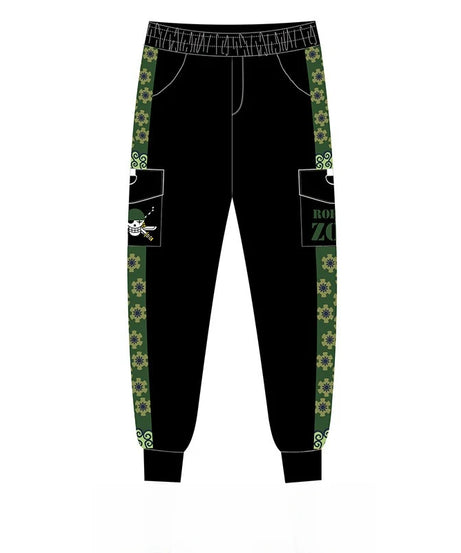 Anime One Piece Pants Cosplay Costumes Leisure Overalls Zoro Luffy Sweatpants Casual Fashion Women Men Sweat Pants Gift