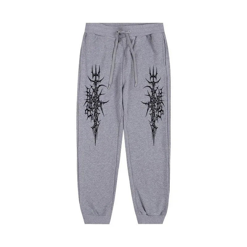 Anime Berserk Men's printed waist sports pants street casual pants sports pants suitable outdoor sports and leisure pure jogging pants