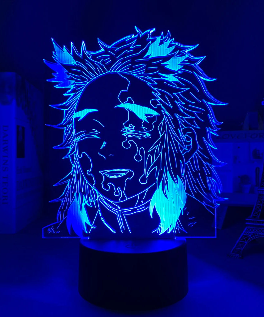 Manga 3d Light Kimetsu No Yaiba for Bedroom Decor Night Light Birthday Gift Table Lamp Anime Demon Slayer Mitsuri Kanroji Figure