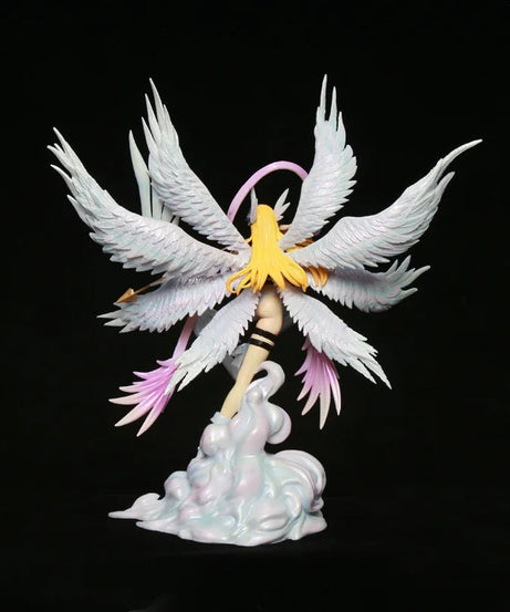 26cm Digimon Adventure Figure Angewomon Figures Archery Angewomon Figurine Doll Statue Collection Model Kid Customized Toy Gifts
