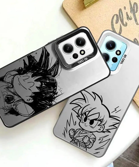 Cute Dragon Ball Goku Shell Phone Case for Xiaomi Redmi Note 10s 10 11 Pro 12 13 14 Pro Plus 11s