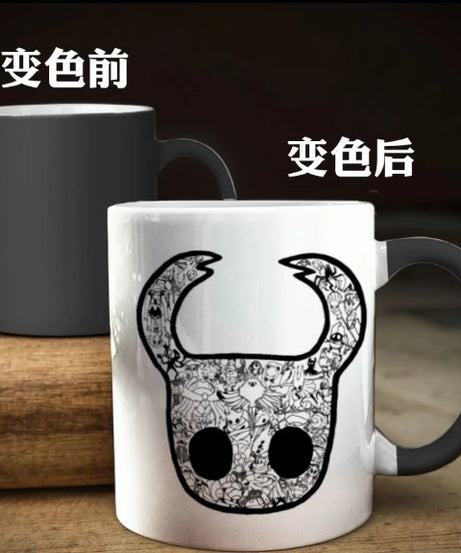 Hollow Knight Hornet Silk Song GK Tears City Window Mug Coffee Ceramic Color-Changing Cup Personalized Holiday Gift