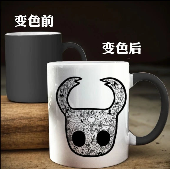 Hollow Knight Hornet Silk Song GK Tears City Window Mug Coffee Ceramic Color-Changing Cup Personalized Holiday Gift