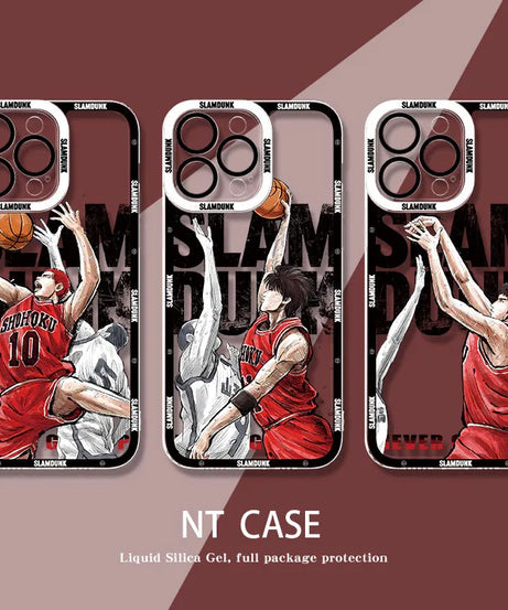 Anime Cool Slam Dunk Case For Samsung Galaxy A54 A34 A24 A14 A13 A53 A33 A73 A23 A05 A05S A72 A52 A52S A32 A22 A12 A51 A71 Etui