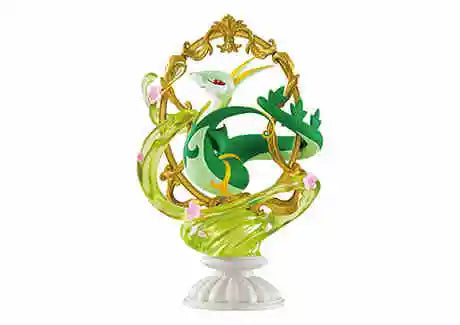 Original Re-ment Pokemon Decorative frame Collection Pikachu Sylveon Ceruledge Suicune Anime Action Figure Model Toys Gift