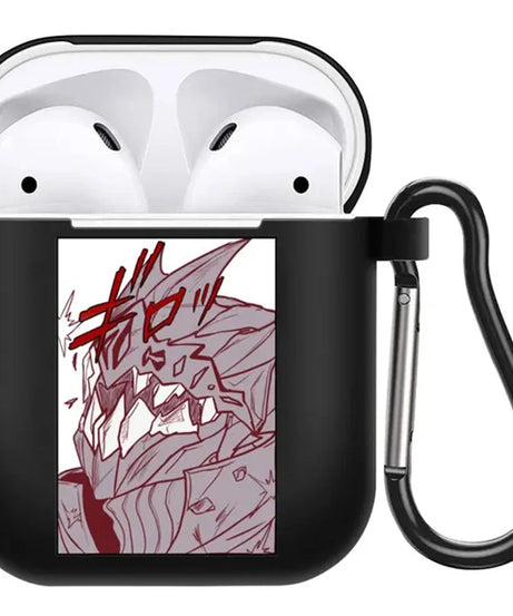 anime Berserk Guts Zodd Earphone Case For AirPods4 1 2 3 Pro Black Soft silicone wireless Bluetooth headphone case