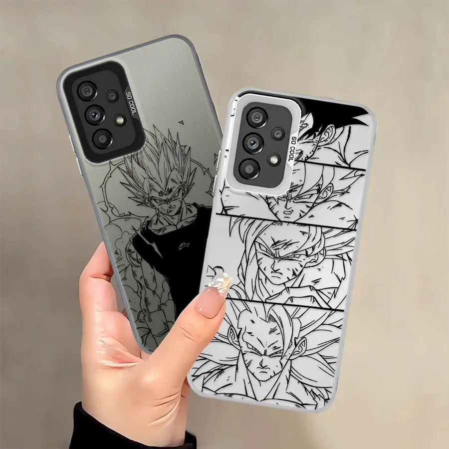 Soft Shell Phone Case For Samsung For Galaxy A24 A15 A16 A34 A32 A25 A17 A23 A14 A13 A12 Dragon Cool Ball