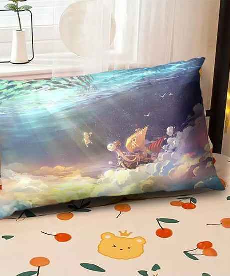 New One Piece Luffy Nami Zoro Chopper anime cushion pillow set pillow student nap pillow creative bedding holiday gift