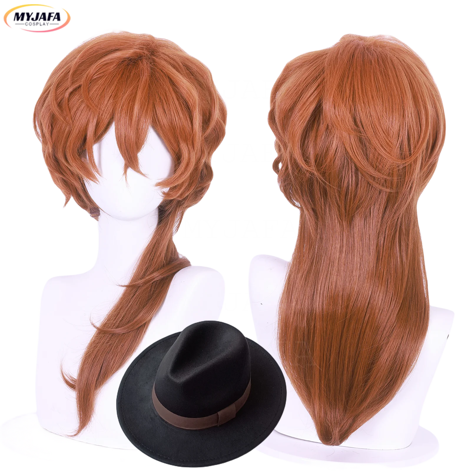 Anime Chuya Nakahara Cosplay Wig High Quality Heat Resistant Synthetic Hair Wig + Wig Cap