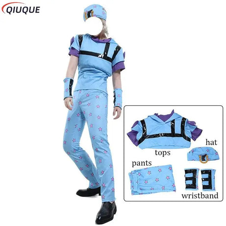 JoJo's Bizarre Adventure Joestar Cosplay Costume