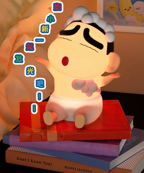 Crayon Shin-chan Luminous Bath Series Lamp – Cute Anime Bedroom Decor