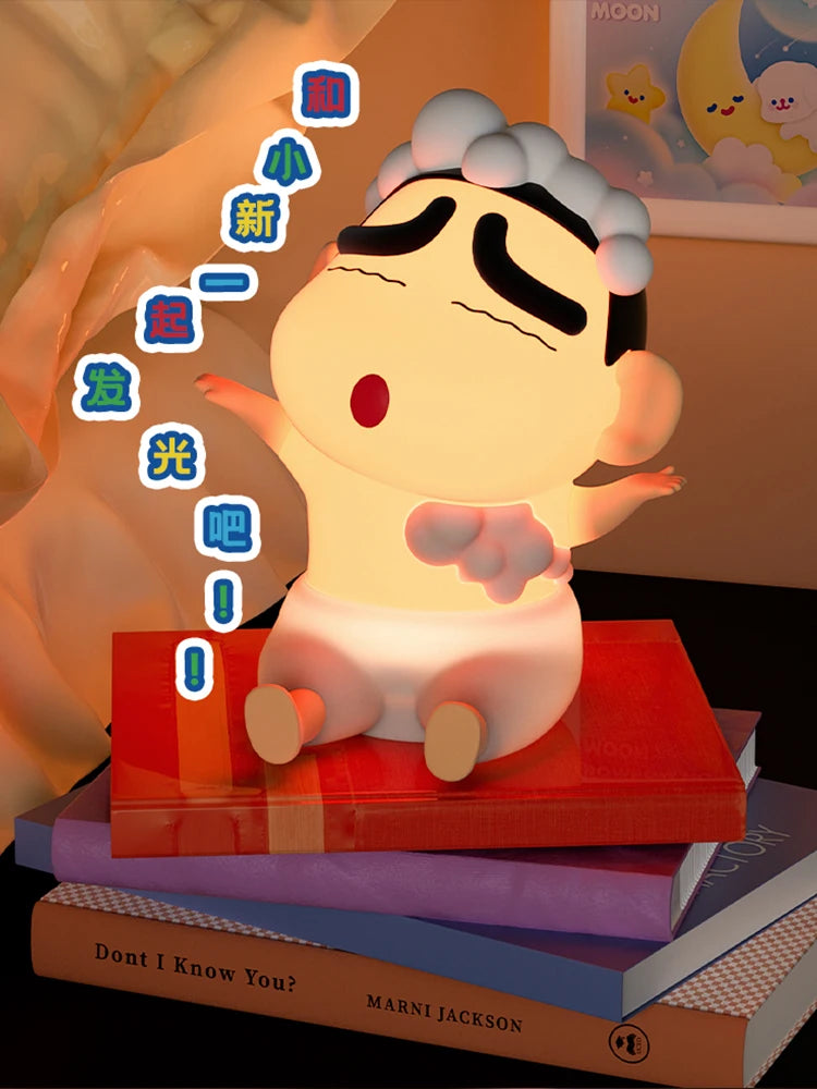 Crayon Shin-chan Luminous Bath Series Lamp – Cute Anime Bedroom Decor
