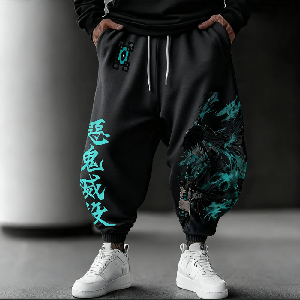 Demon Slayer Muichiro Joggers — Anime Print Sweatpants 6