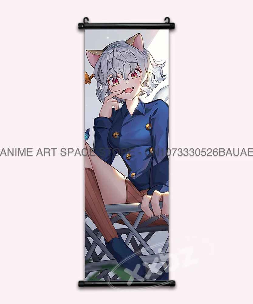 Hunter x Hunter Scroll Poster – Classic Anime Wall Art Canvas Decoration