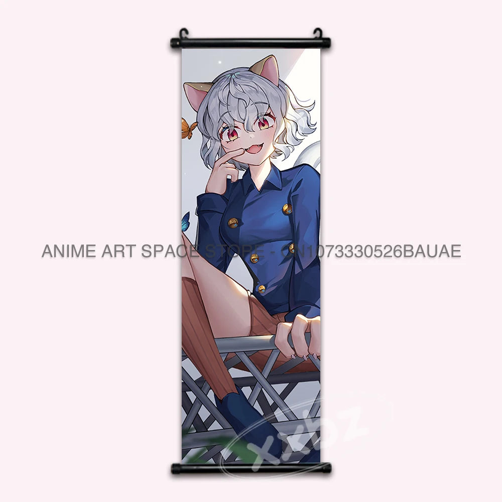 Hunter x Hunter Scroll Poster – Classic Anime Wall Art Canvas Decoration