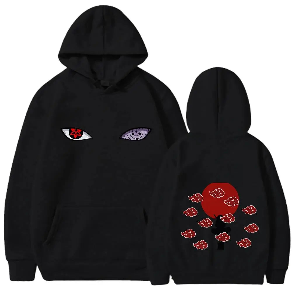Naruto Anime Printed Teenager Hoodie – Autumn & Winter Pullover Top 5