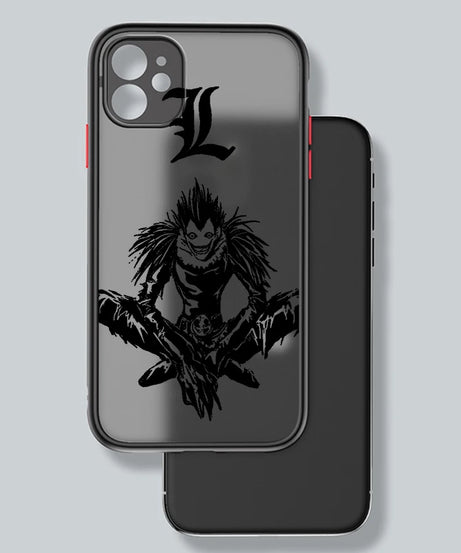Death Note Cool Art Anime Frosted Translucent For Apple iPhone 16 15 14 13 12 11 XS XR X Pro Max Plus Mini Matte Phone Case