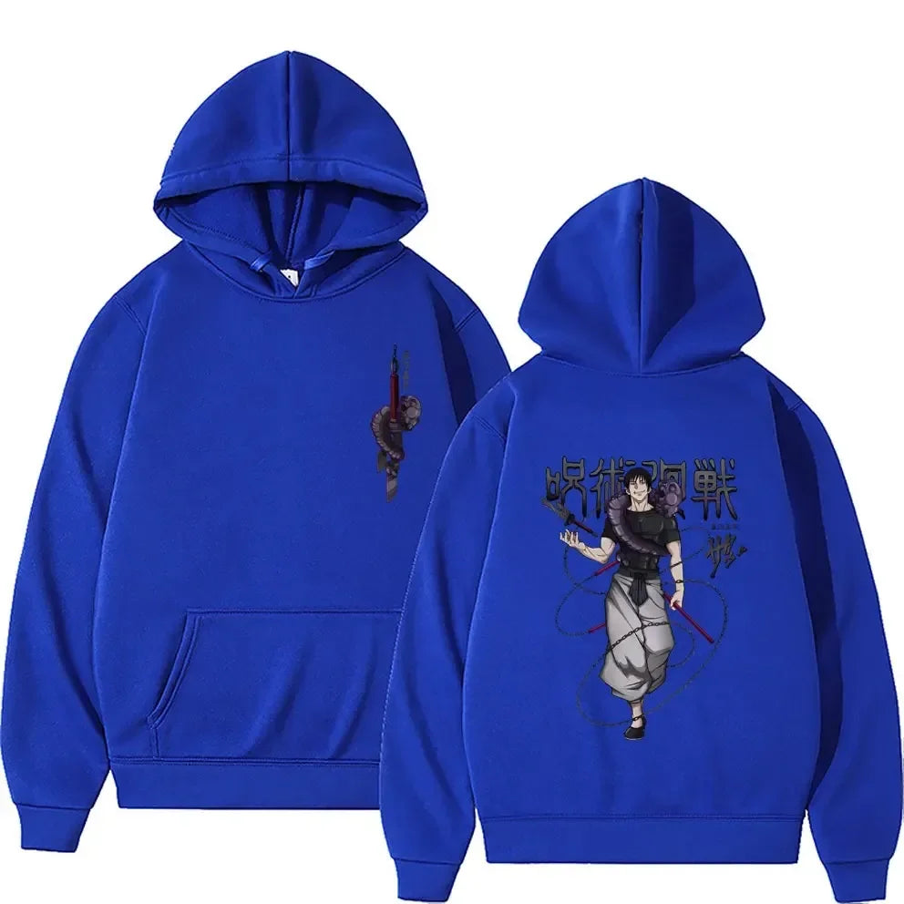 Jujutsu Kaisen Fushiguro Toji Anime Graphic Hoodie – Manga Streetwear Pullover 3