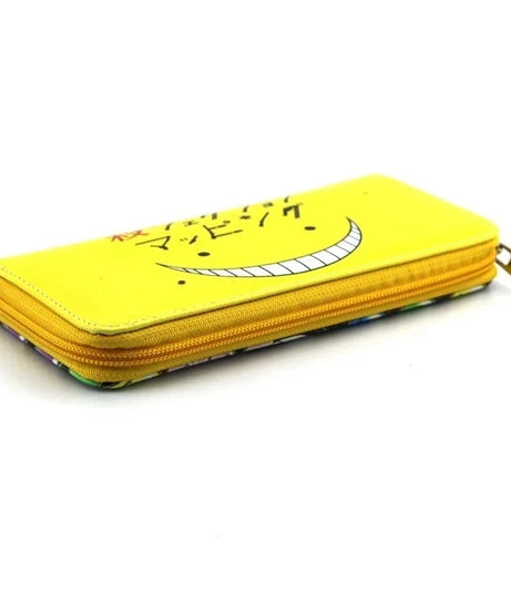 Anime Assassination Classroom Korosensei Long Women Wallets Men Card Holders Purse
