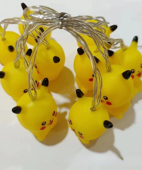 Pikachu LED Night Light – Cute Anime Pendant for Holiday Decor