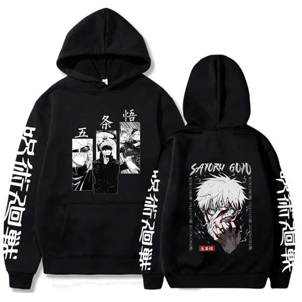 Jujutsu Kaisen Yuji Itadori Hoodie – Harajuku Anime Streetwear Pullover