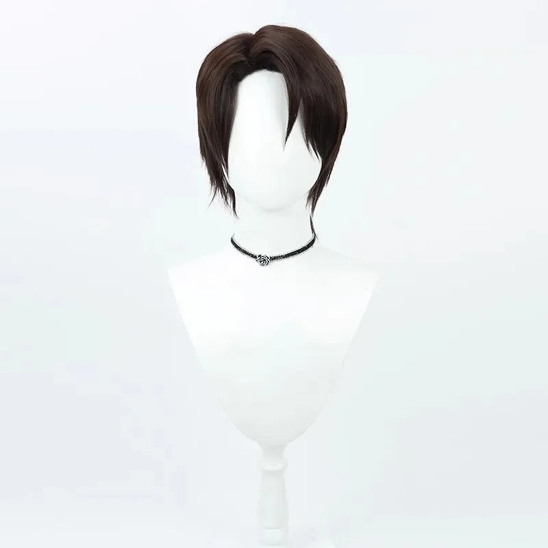 Bleach Aizen Sousuke Gotei 13 Captain Cosplay Costume – White Kendo Uniform & Wig Set 7