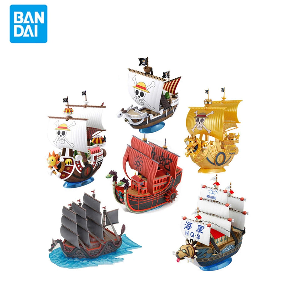 One Piece  Great Ship Model Assembled The Ship Movable Action Figure Model Toys For Kids Droppshiping