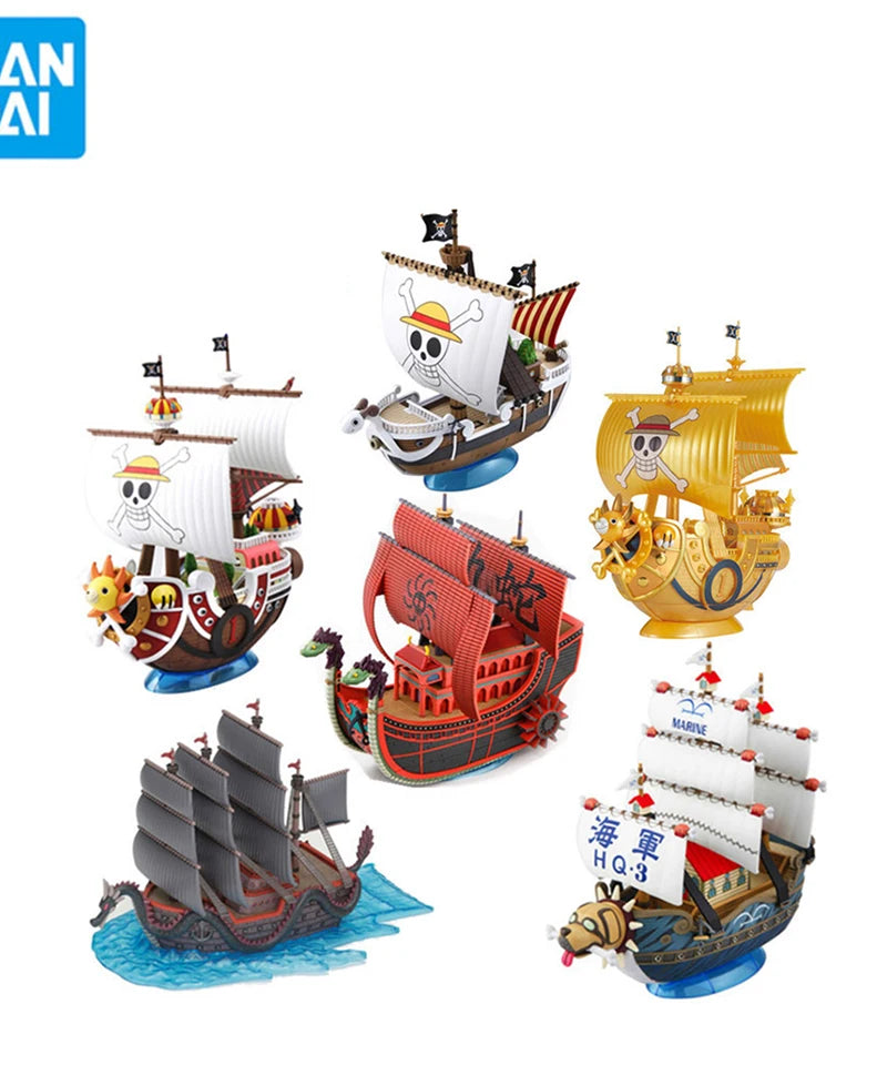 One Piece  Great Ship Model Assembled The Ship Movable Action Figure Model Toys For Kids Droppshiping
