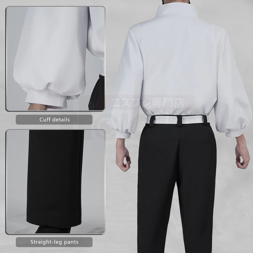 Anime Jujutsu Kaisen High School Uniform & Wig Cosplay Costume 4