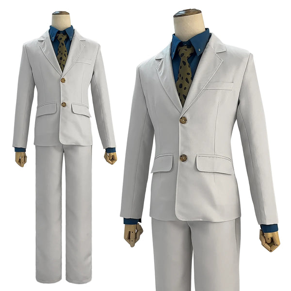 Anime Jujutsu Kaisen Kento Nanami Cosplay Costume – Suit, Vest & Wig Set