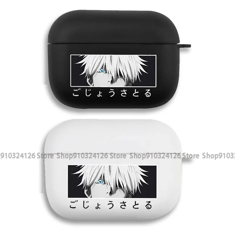 Anime Jujutsu Kaisen AirPods Case – Protective Cover for AirPods 1 2 3 Pro Pro2 2