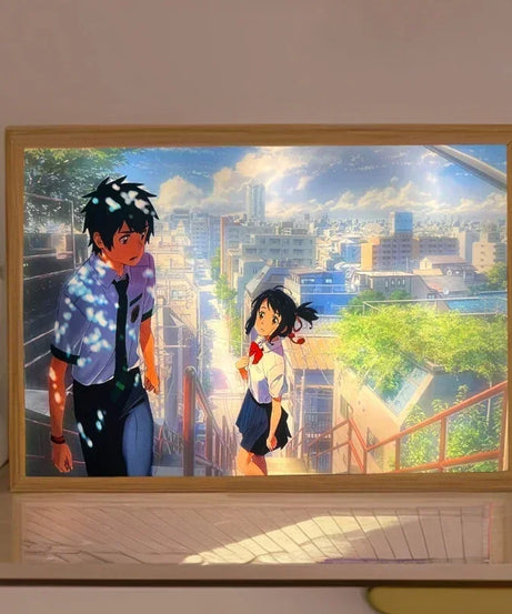 Your Name Anime LED Wall Light - Night Lamp & Desktop Decor