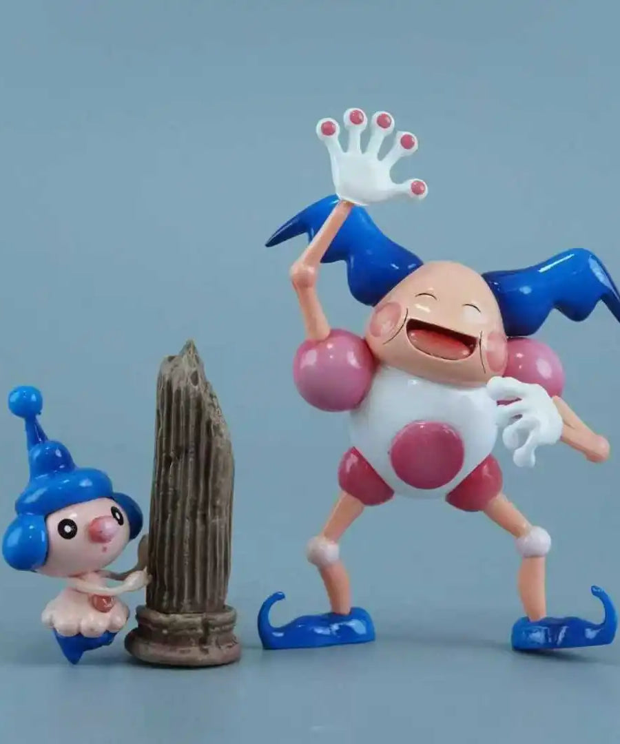 Anime Pokemon Figure Mr Mime Action Figures Pvc Statue Desktop Ornamen Collection Model Toys Gifts