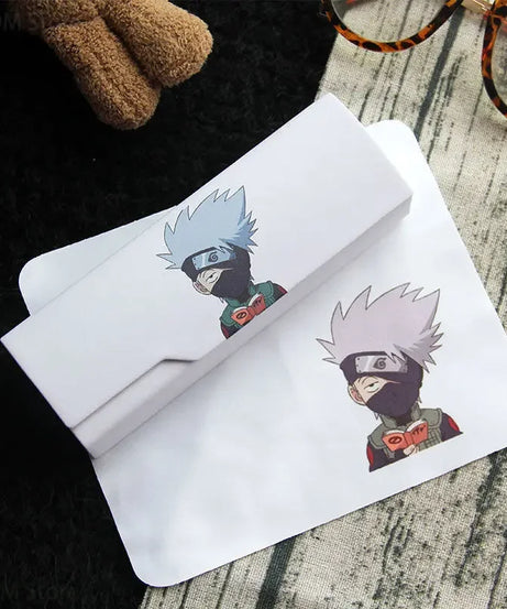 Naruto Sasuke Glasses Case Fashion Simplicity Portable Sunglasses Box Bag Carry Bag Accessories Eyeglasses Case Glasses Bag Gift