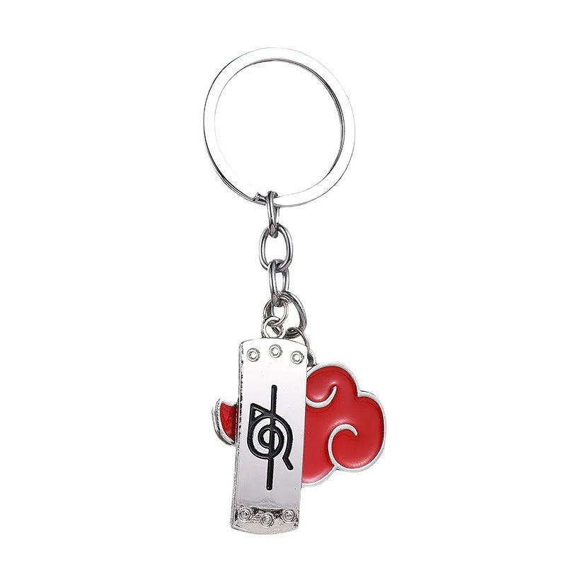 Naruto Konoha Rogue Ninja & Akatsuki Organization Keychain Pendant Accessory 4