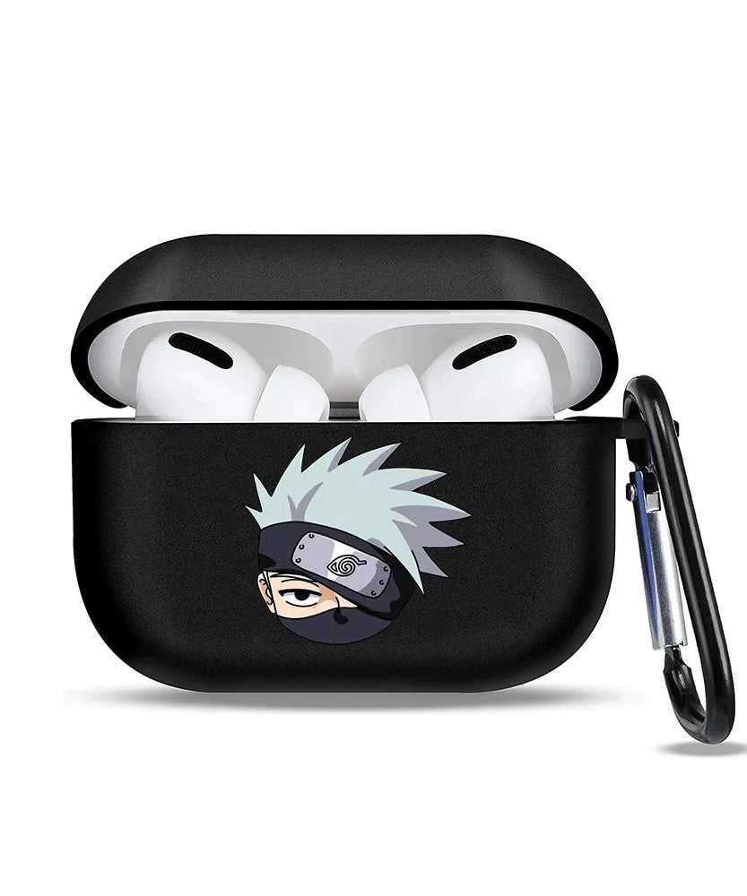 Naruto Kakashi Earphone Cases for Airpods 1/2 3 Airpods Pro Case Headphones Case Protective Case for Apple Airpods Covers Gift