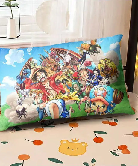 New One Piece Luffy Nami Zoro Chopper anime cushion pillow set pillow student nap pillow creative bedding holiday gift