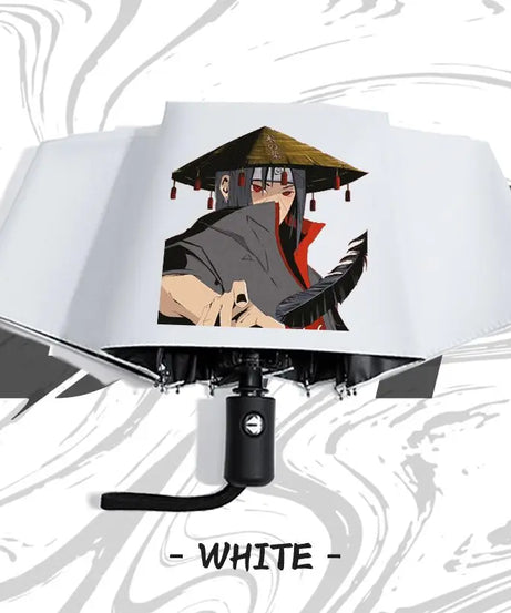 Naruto anime peripheral automatic umbrella Naruto Namikaze Minato Uchiha Itachi Kakashi Haruno Sakura sunshade umbrella gift