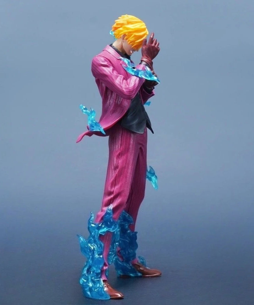 24cm/9.45in Anime ONE PIECE Figure Sanji Action Figures Pvc Statue Desktop Ornamen Collection Model Toys Gifts