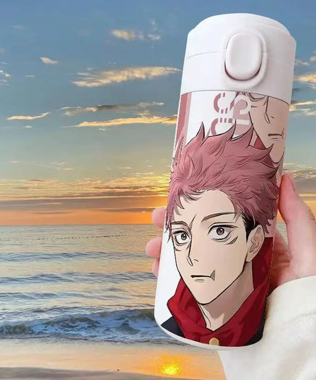 Gojo Satoru Jujutsu Kaisen Thermos Bottle – Anime Stainless Steel Water Cup