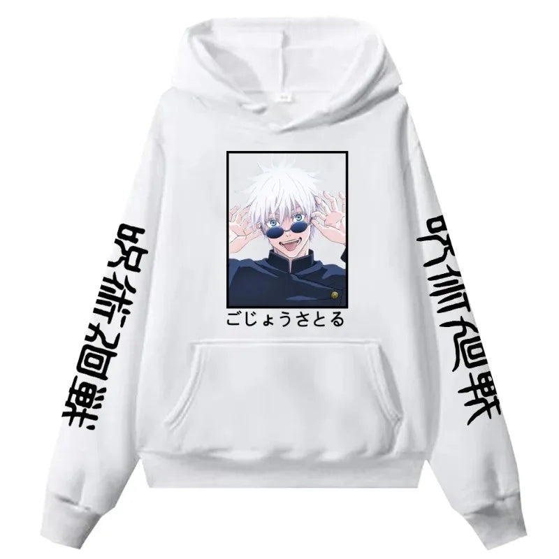 Jujutsu Kaisen Gojo Satoru Manga Graphic Hoodie Harajuku Streetwear 2