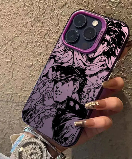 JoJos Bizarre Adventure Art Coque For Apple iPhone 16e 16 14 15 13 11 Pro Max Case 15 Plus 12 13 Mini 16e Shockproof Phone Cover