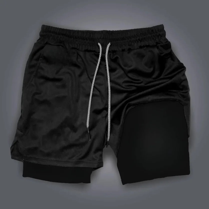 Pokémon Pikachu & Gengar Double Layer Shorts – Premium Breathable Sports Pants for Men 7