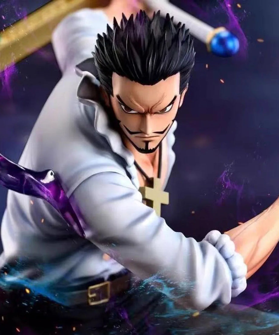 23cm One Piece Dracule Mihawk Figures Mi Hawk Anime Figure Action Figure Pvc Model Statue Collection Decoration Toys Gift Doll