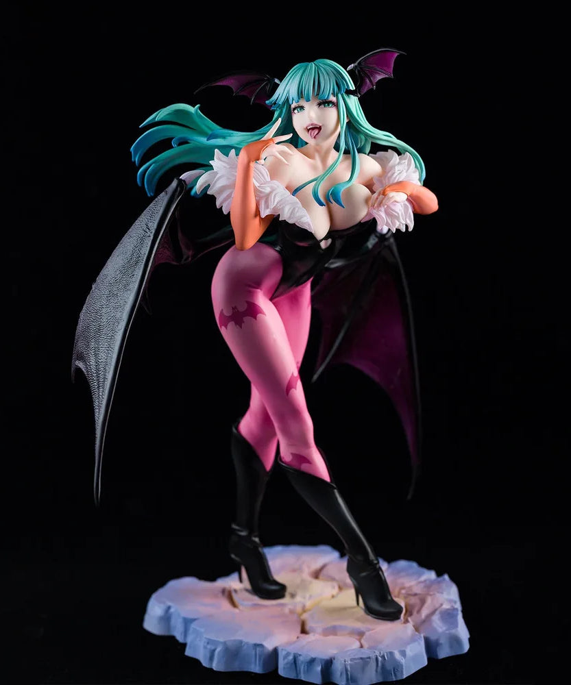 23cm Morrigan Aensland Vampire Action Figure Collection Toys Christmas Gift Doll With Box